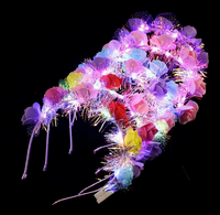 Diademas LED personalizadas con luz para festivales Diademas LED personalizadas con luz para festivales