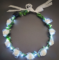 Diademas LED luminosas para conciertos y festivales