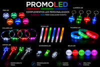 Merchandising LED para conciertos