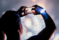 pulseras LED personalizadas para conciertos