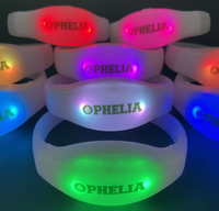 Pulseras LED por sonido para fiestas Pulseras LED por sonido para fiestas