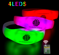 Pulseras LED radiocontroladas