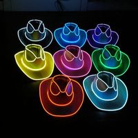 sombreros LED para eventos